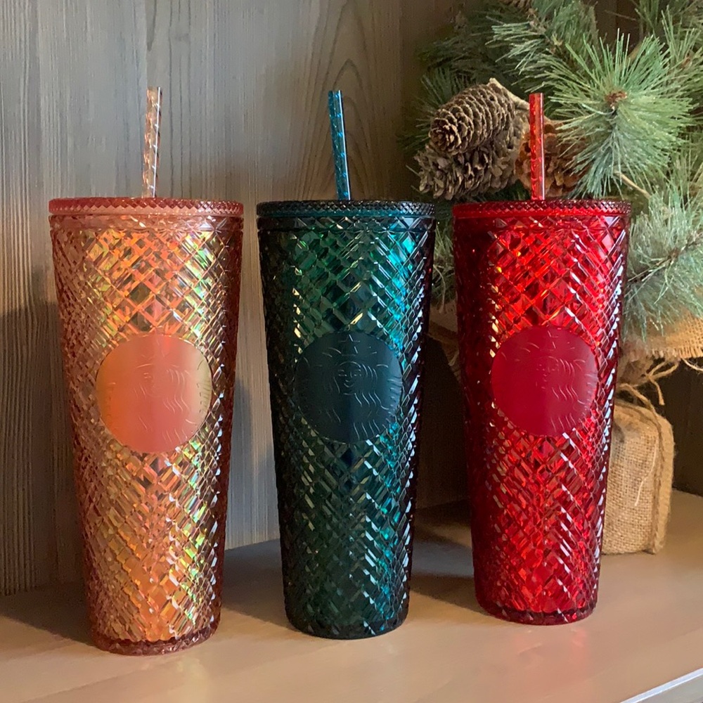 Three New Starbucks Holiday 2021 Special Edition Tumblers